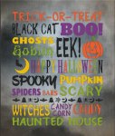 (image for) Subway Art - Halloween